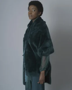 La Piscine Paris Manteau en fourrure Plein Sud*Femme Manteaux