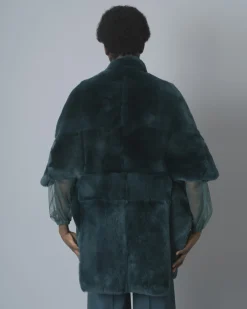 La Piscine Paris Manteau en fourrure Plein Sud*Femme Manteaux