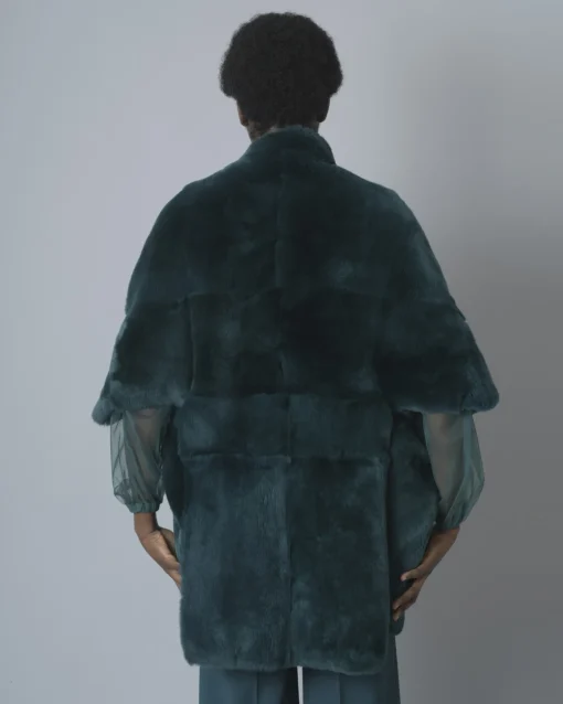 La Piscine Paris Manteau en fourrure Plein Sud*Femme Manteaux