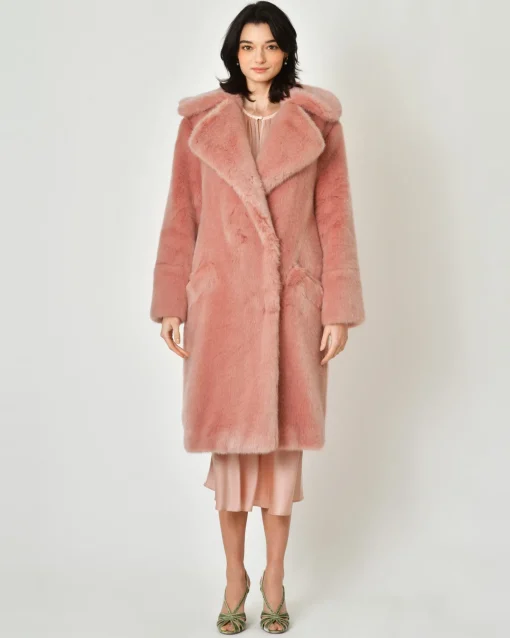 La Piscine Paris Manteau en fourrure synthétique Sorelle Secli*Femme Manteaux