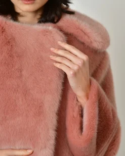 La Piscine Paris Manteau en fourrure synthétique Sorelle Secli*Femme Manteaux