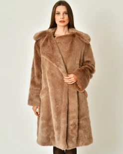 La Piscine Paris Manteau en fourrure synthétique Sorelle Secli*Femme Manteaux