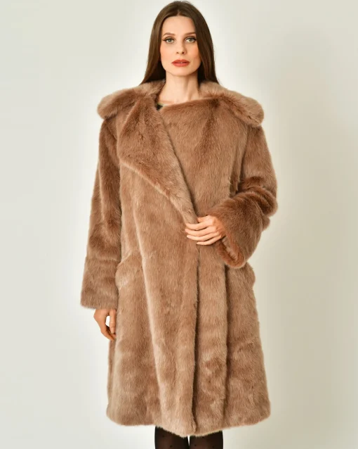 La Piscine Paris Manteau en fourrure synthétique Sorelle Secli*Femme Manteaux