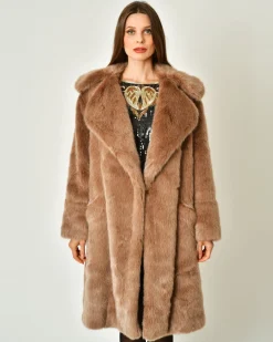 La Piscine Paris Manteau en fourrure synthétique Sorelle Secli*Femme Manteaux