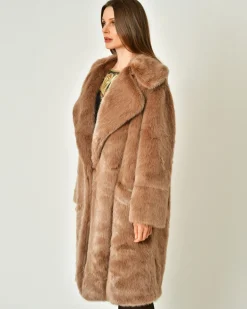 La Piscine Paris Manteau en fourrure synthétique Sorelle Secli*Femme Manteaux