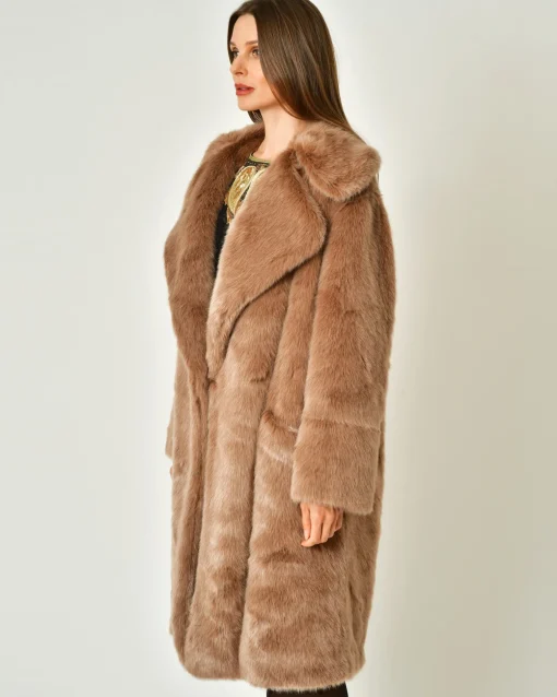 La Piscine Paris Manteau en fourrure synthétique Sorelle Secli*Femme Manteaux