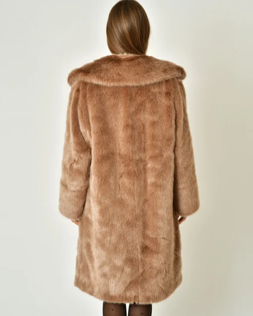 La Piscine Paris Manteau en fourrure synthétique Sorelle Secli*Femme Manteaux
