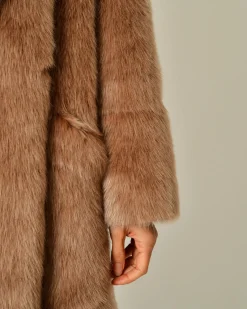 La Piscine Paris Manteau en fourrure synthétique Sorelle Secli*Femme Manteaux