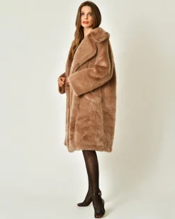 La Piscine Paris Manteau en fourrure synthétique Sorelle Secli*Femme Manteaux