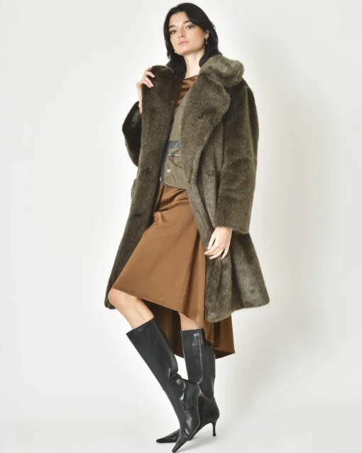 La Piscine Paris Manteau en fourrure synthétique Sorelle Secli*Femme Manteaux