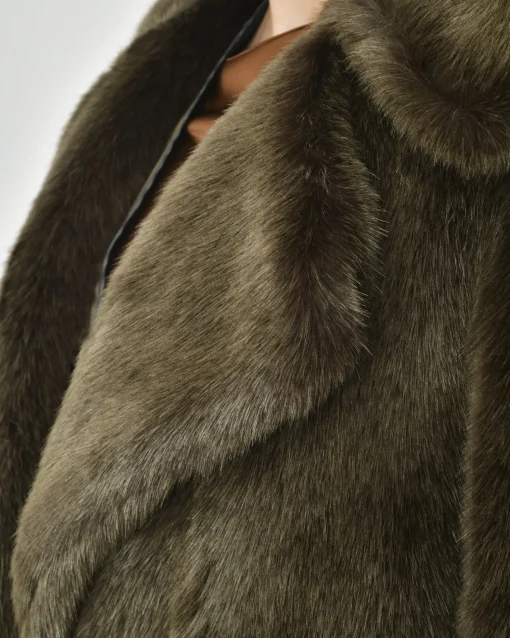 La Piscine Paris Manteau en fourrure synthétique Sorelle Secli*Femme Manteaux