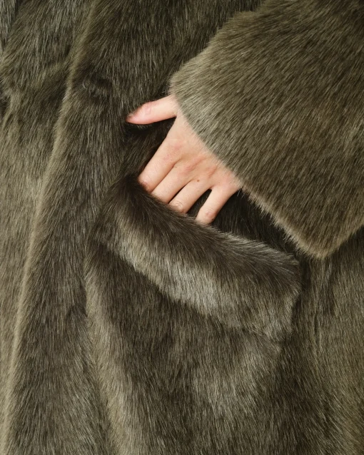 La Piscine Paris Manteau en fourrure synthétique Sorelle Secli*Femme Manteaux