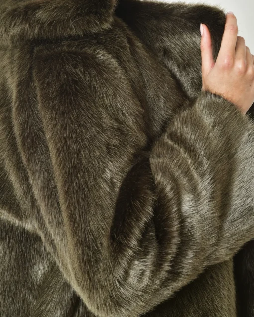 La Piscine Paris Manteau en fourrure synthétique Sorelle Secli*Femme Manteaux