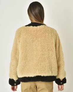 La Piscine Paris Manteau en fourrure synthétique Edward Achour*Femme Manteaux