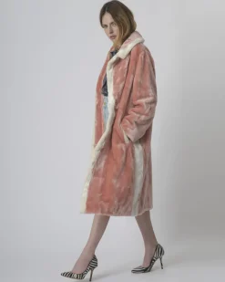La Piscine Paris Manteau en fourrure synthétique Stand Studio*Femme Manteaux