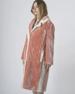 La Piscine Paris Manteau en fourrure synthétique Stand Studio*Femme Manteaux