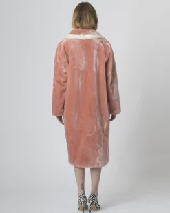 La Piscine Paris Manteau en fourrure synthétique Stand Studio*Femme Manteaux