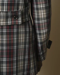 La Piscine Paris Manteau en laine à carreaux Gabriele Pasini*Homme Manteaux