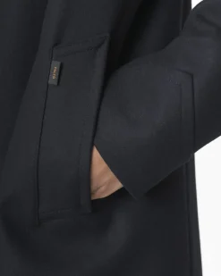 La Piscine Paris Manteau en laine marine Palto*Homme Manteaux