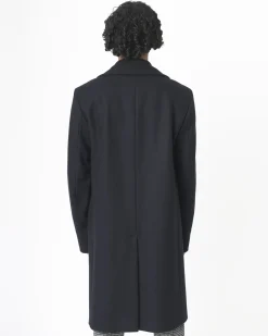 La Piscine Paris Manteau en laine marine Palto*Homme Manteaux