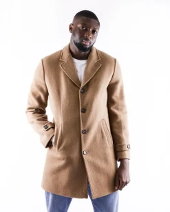 La Piscine Paris Manteau en laine cotelée Palto*Homme Manteaux