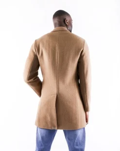 La Piscine Paris Manteau en laine cotelée Palto*Homme Manteaux