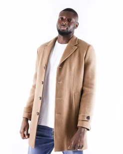 La Piscine Paris Manteau en laine cotelée Palto*Homme Manteaux