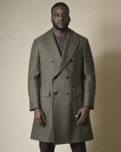 La Piscine Paris Manteau en laine de couleur Gabriele Pasini*Homme Manteaux