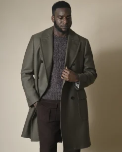 La Piscine Paris Manteau en laine de couleur Gabriele Pasini*Homme Manteaux