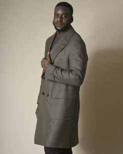 La Piscine Paris Manteau en laine de couleur Gabriele Pasini*Homme Manteaux