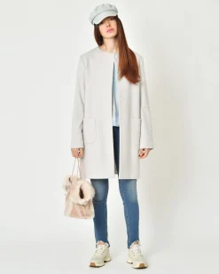 La Piscine Paris Manteau en laine et angora Cinzia Rocca*Femme Manteaux