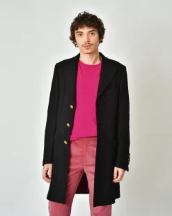 La Piscine Paris Manteau en laine mélangé Lords & Fools*Homme Manteaux