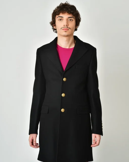 La Piscine Paris Manteau en laine mélangé Lords & Fools*Homme Manteaux