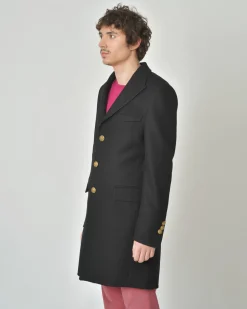 La Piscine Paris Manteau en laine mélangé Lords & Fools*Homme Manteaux