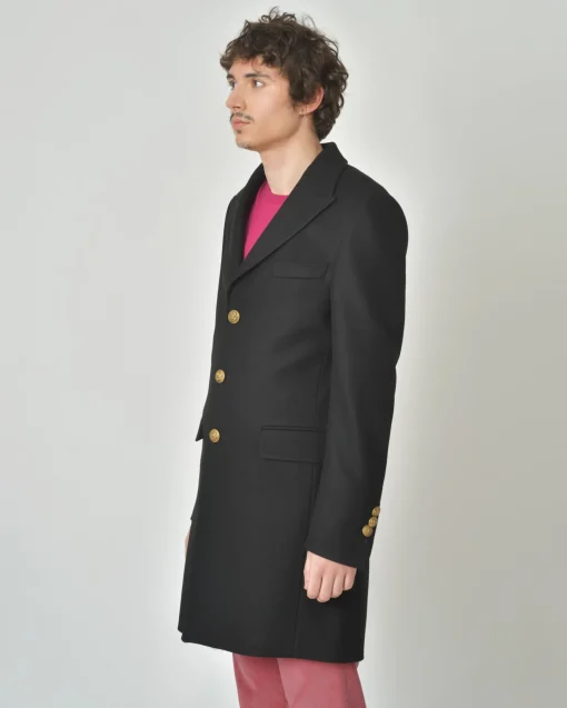 La Piscine Paris Manteau en laine mélangé Lords & Fools*Homme Manteaux