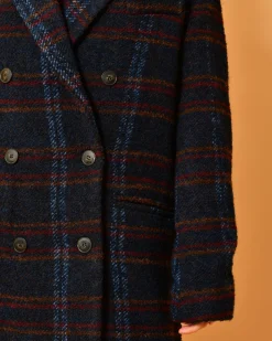 La Piscine Paris Manteau en laine mélangée à carreaux de Chloé Stora*Femme Manteaux
