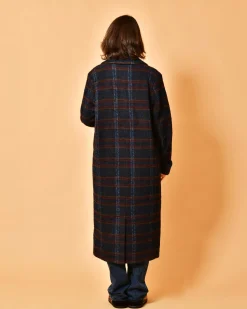 La Piscine Paris Manteau en laine mélangée à carreaux de Chloé Stora*Femme Manteaux