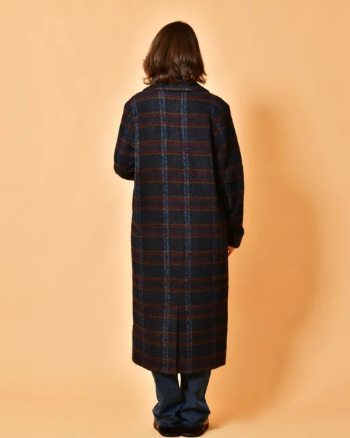 La Piscine Paris Manteau en laine mélangée à carreaux de Chloé Stora*Femme Manteaux