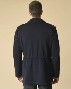 La Piscine Paris Manteau en laine mélangée à capuche Gabriele Pasini*Homme Manteaux