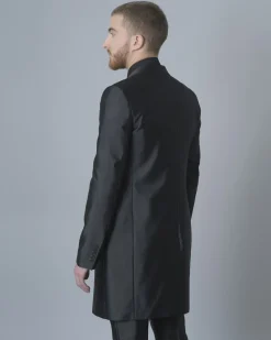 La Piscine Paris Manteau en satin John Galliano*Homme Manteaux