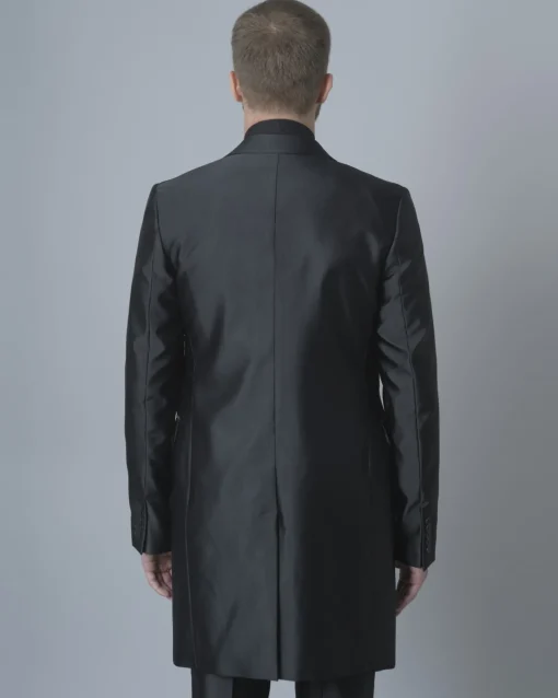 La Piscine Paris Manteau en satin John Galliano*Homme Manteaux