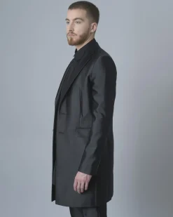 La Piscine Paris Manteau en satin John Galliano*Homme Manteaux