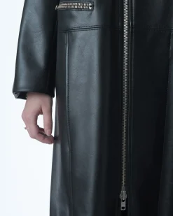 La Piscine Paris Manteau en simili cuir Ter Et Bantine*Femme Manteaux