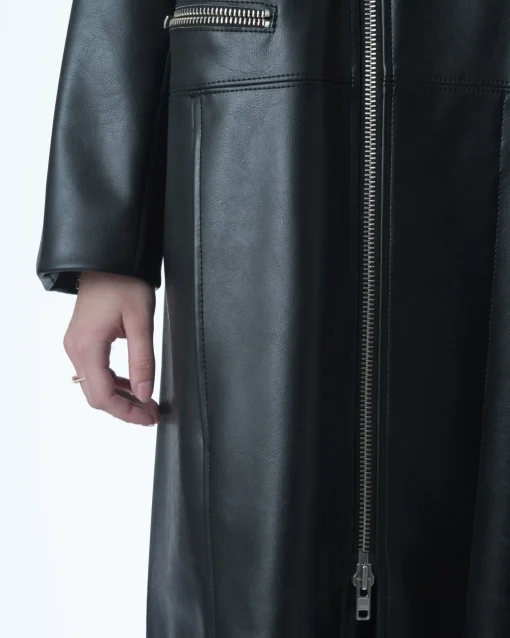 La Piscine Paris Manteau en simili cuir Ter Et Bantine*Femme Manteaux