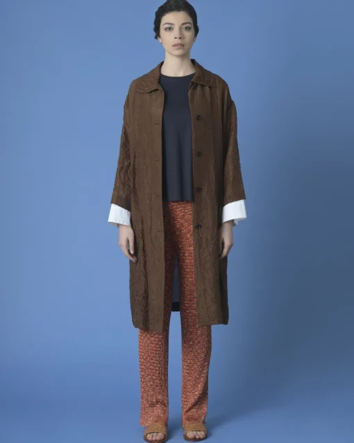 La Piscine Paris Manteau en soie Ter Et Bantine*Femme Manteaux