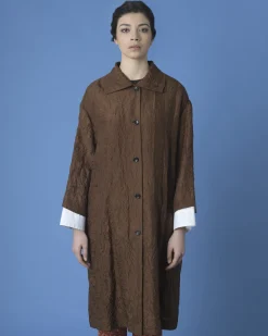 La Piscine Paris Manteau en soie Ter Et Bantine*Femme Manteaux