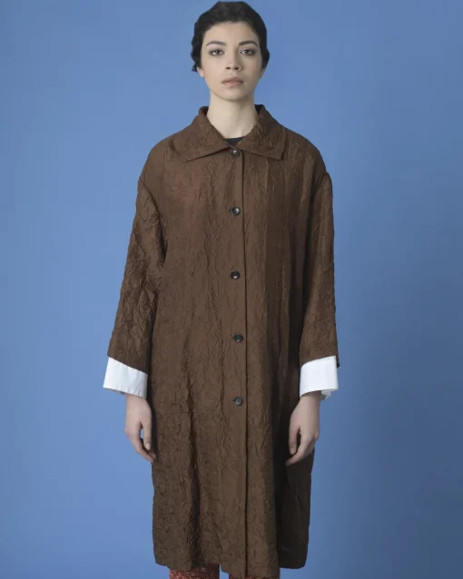 La Piscine Paris Manteau en soie Ter Et Bantine*Femme Manteaux