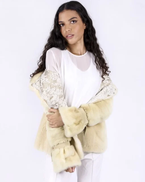 La Piscine Paris Manteau en vison Valentino Roma*Femme Manteaux