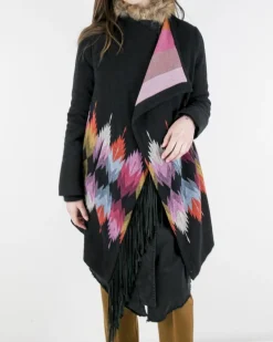 La Piscine Paris Manteau ethnique à col amovible Bazar Deluxe*Femme Manteaux