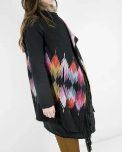 La Piscine Paris Manteau ethnique à col amovible Bazar Deluxe*Femme Manteaux